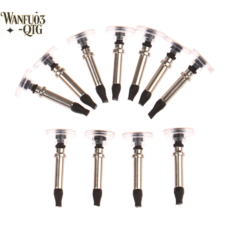 

Hot Sale 10PCS Universal Replacement Disc Tip Stylus Pen Tips Round Transparent Disc Tip For Touch Screen Tablet Phone