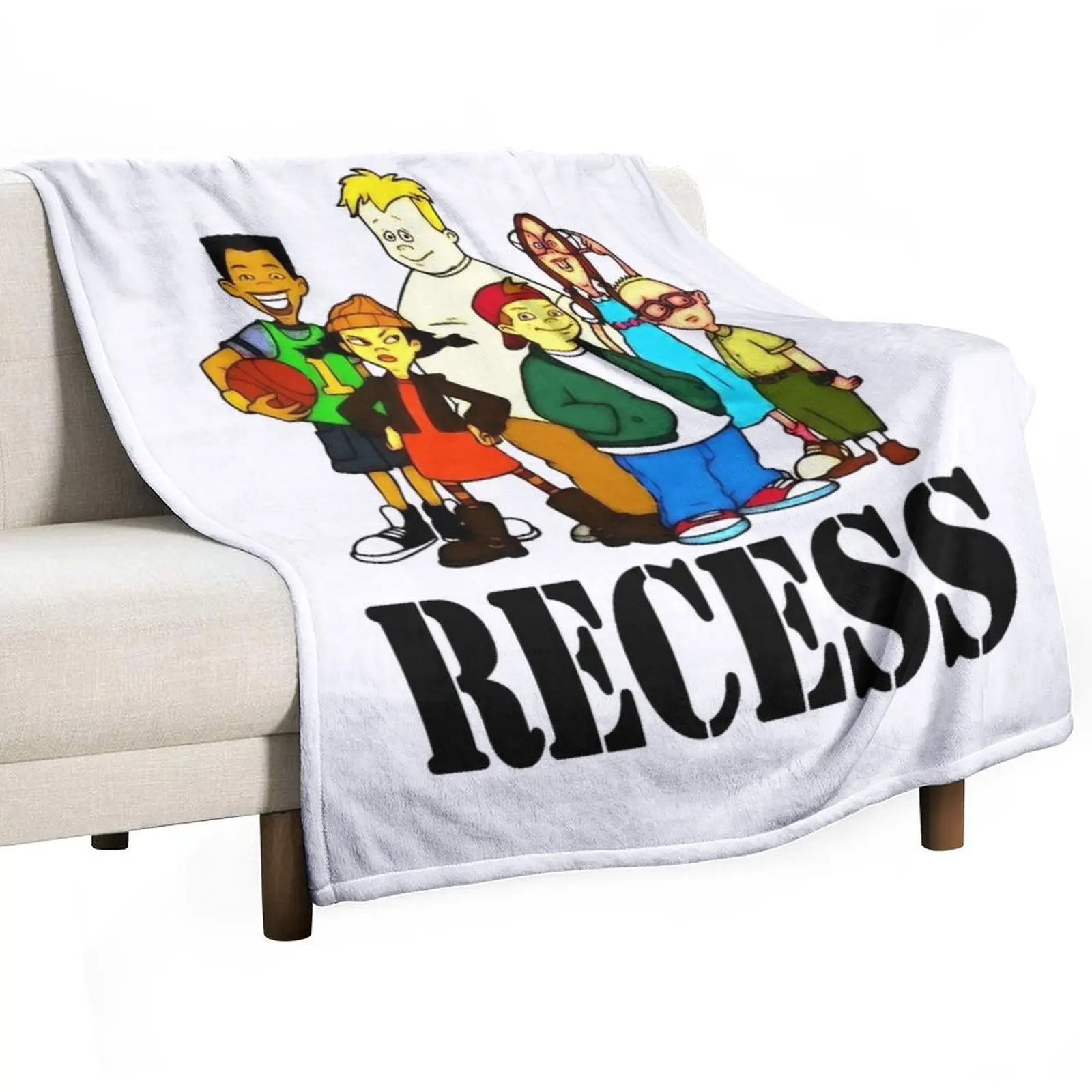 Recess Toon Throw Blanket Sofa Throw Summer Winter beds Custom Blankets