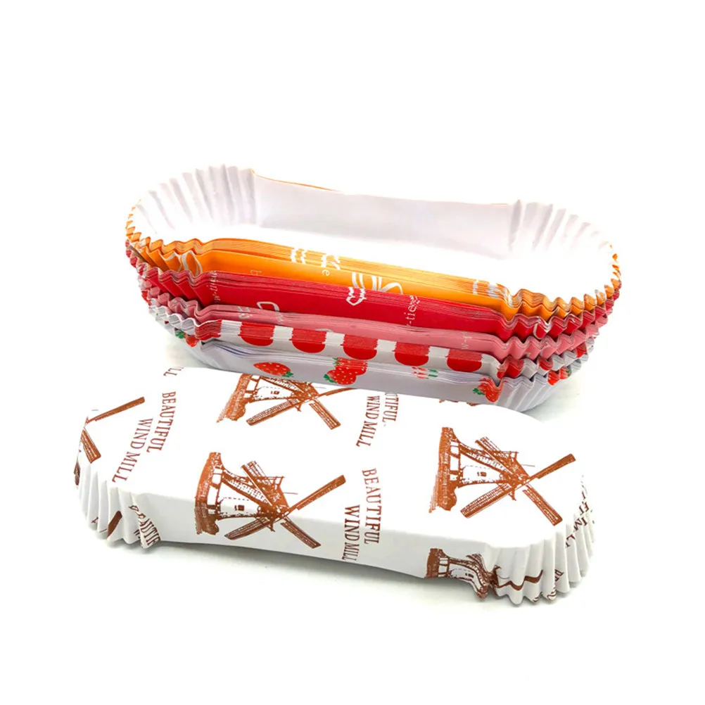 

300 шт. жиронепроницаемых формочек для кексов и маффинов из ПЭТ-пленки, термостойкие, для духовки, микроволновки, пароварки, заморозки