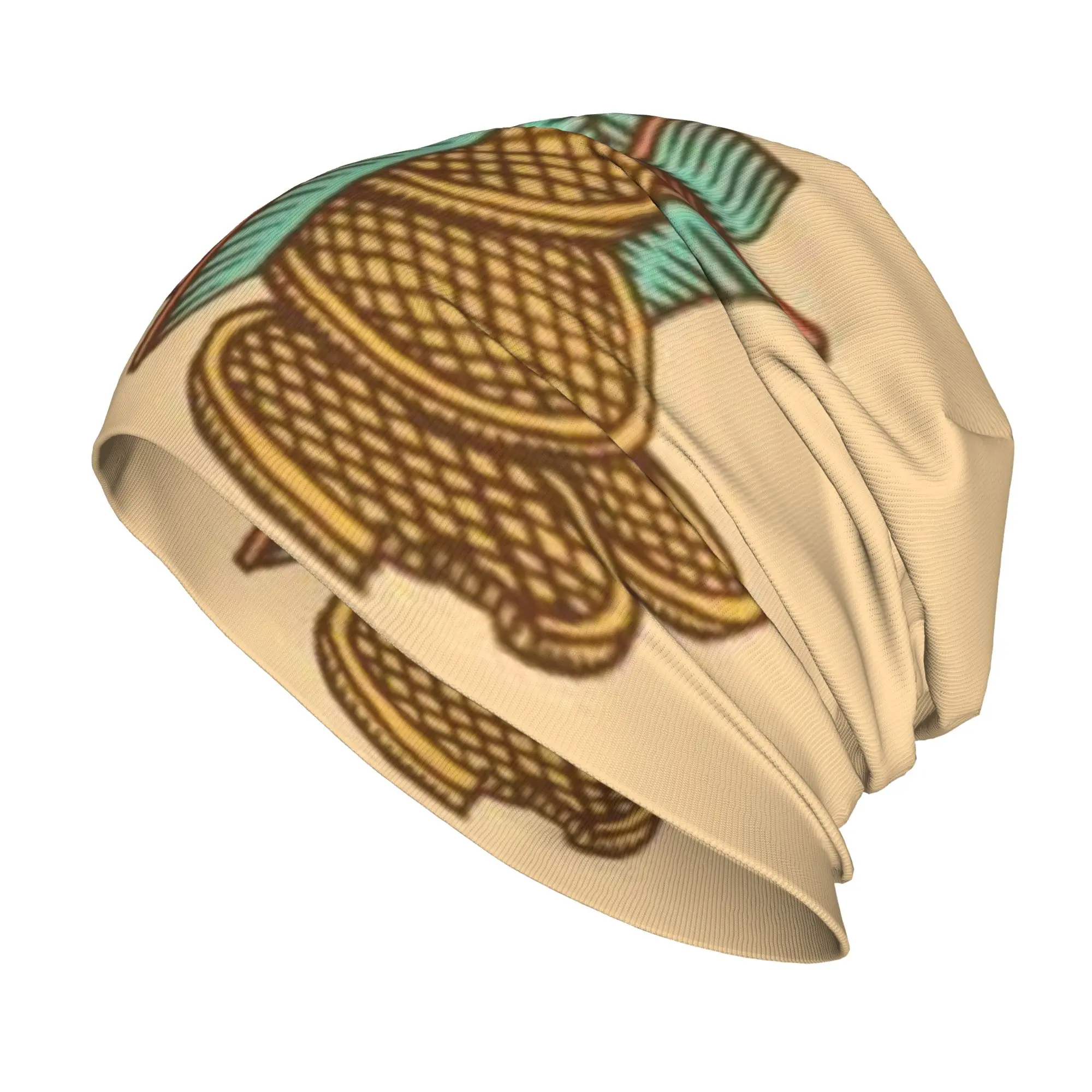 Waffle (12) Autumn Spring Caps For Men Women Eggo Beanies Ski Caps Soft Bonnet Hats Skullies & Beanies Hat