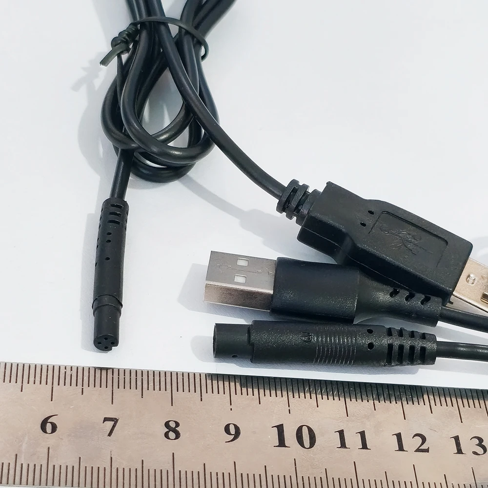 1 Stück USB 2.0 Stecker auf 4-Pin Stecker/Buchse Kfz-Kamera-Adapterkabel Fahrzeug-Rückfahrkamera-Video-Signal-Verbindung Verlängerungskabel 1M – Detail 5