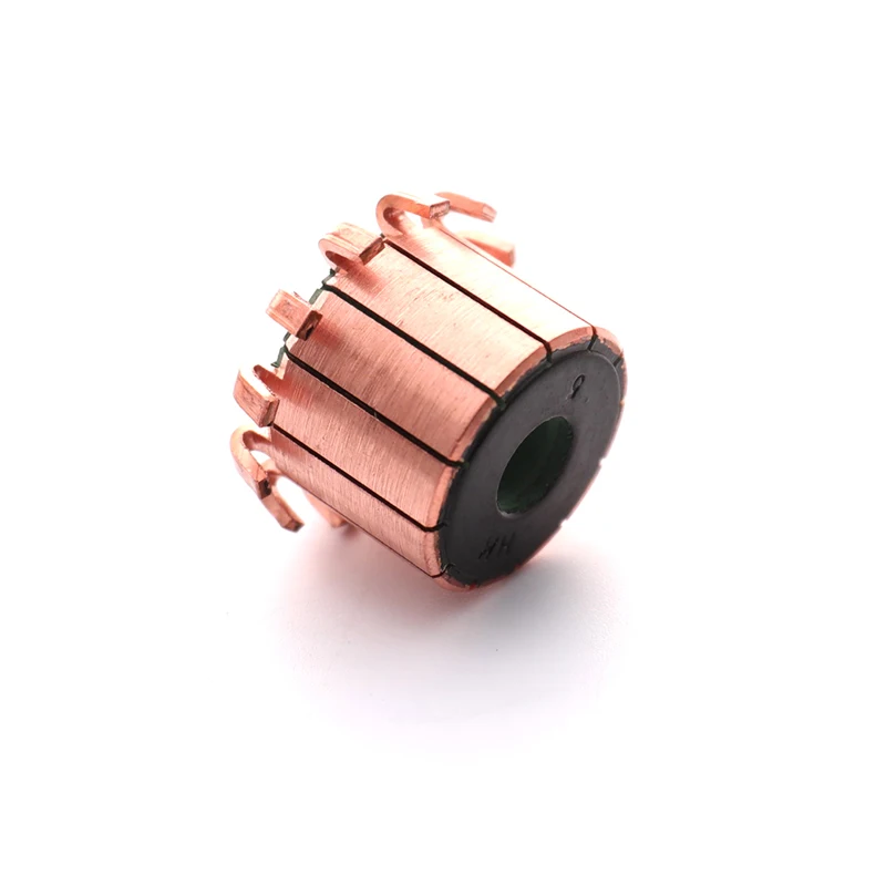12P Teeth Copper Hook Type Electrical Motor Commutator 8x23x19.5mm CHY-1518-12 for Motor Commutation
