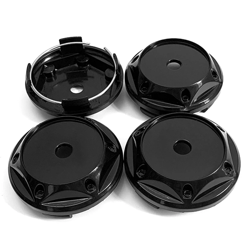 4PCS 68MM Blank No Logo Car Wheel Center Hub Caps For VOSSEN WORK EMOTION ENKEI OZ RACING Wheel Rims Fit 45mm Flat Sticker