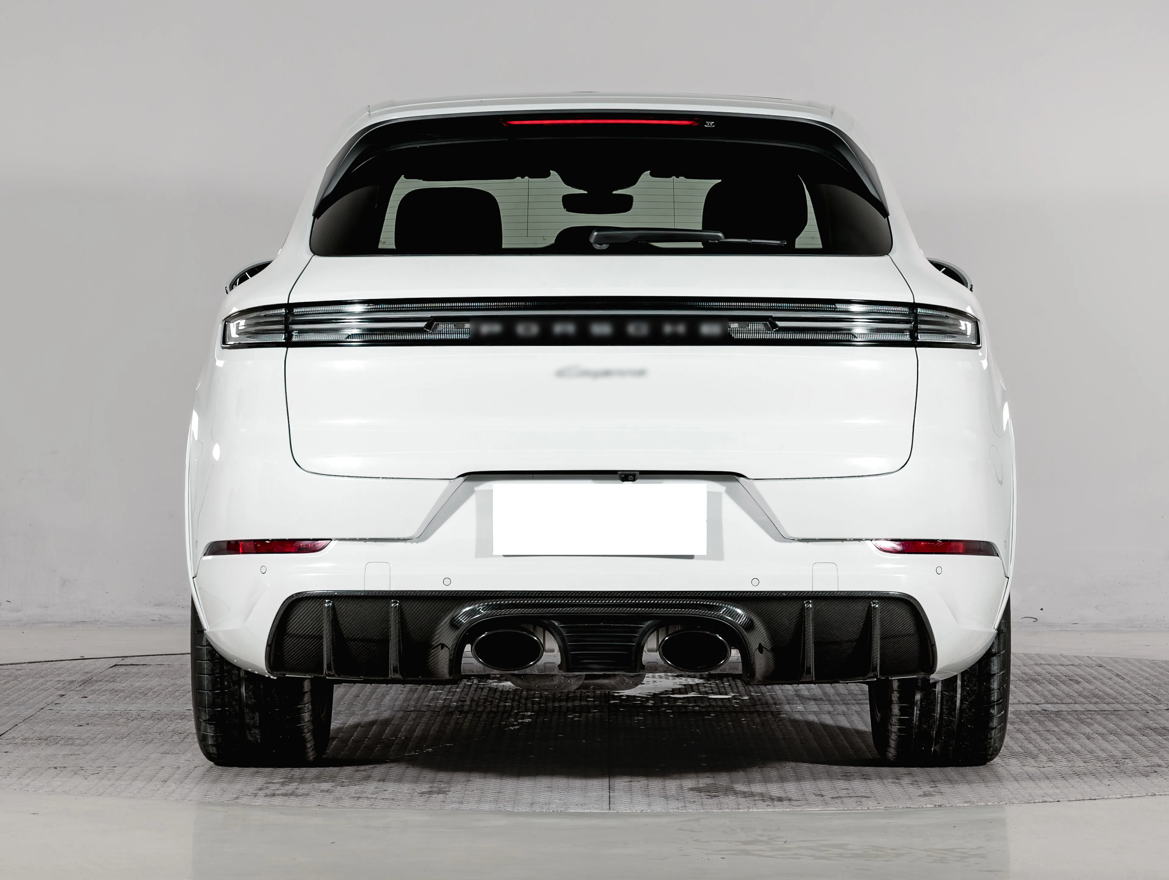 تجميل لـ Cayenne 2024-2025 9Y0.2 Turbo GT Turbo مجموعة المصد الأمامي القديم إلى الجديد #1