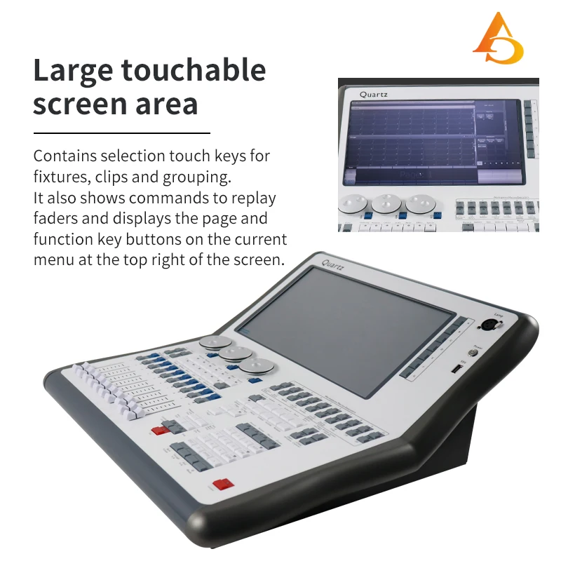 Console d'éclairage à Quartz Tiger Touch v16/v17, contrôleur d'éclairage de scène professionnel pour Performance sur scène