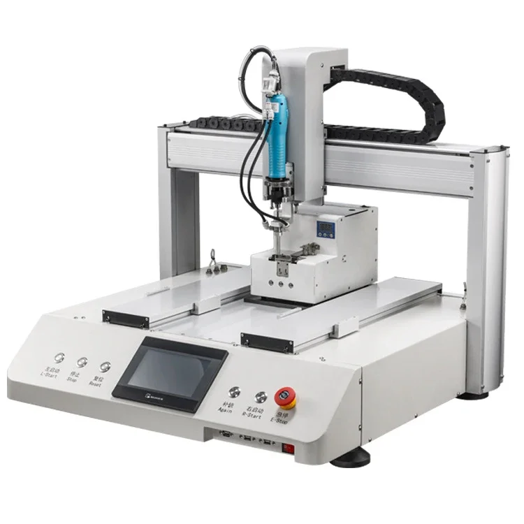 Auto-Feeding Manual Screwdriver Locking Machine With Fast Robotic Screw Fastening System Manufacturing Plants 1 Year Warranty