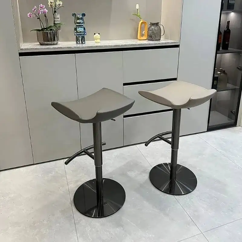 

Adjustable Height Modern Bar Chair Nordic Luxury Premium Comfortable Bar Chair Beauty Kitchen Tabourets De Bar Home Furniture