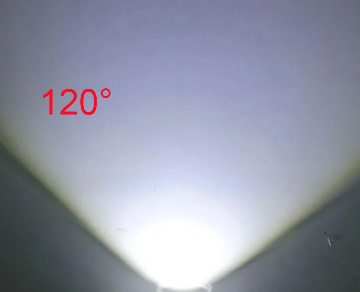 20W-100W LED Lens Kit 44mm Optical Glass Lens Reflector Cup Fixing Bracket