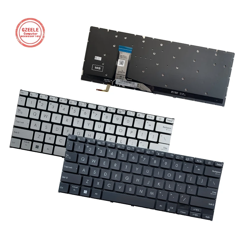Teclado Portátil para Asus Vivobook 14 14pro X1402 X1402z za X1403 X1403z za M1402 D1402 F1402 M1403 X1403z Adol14z X1403v va