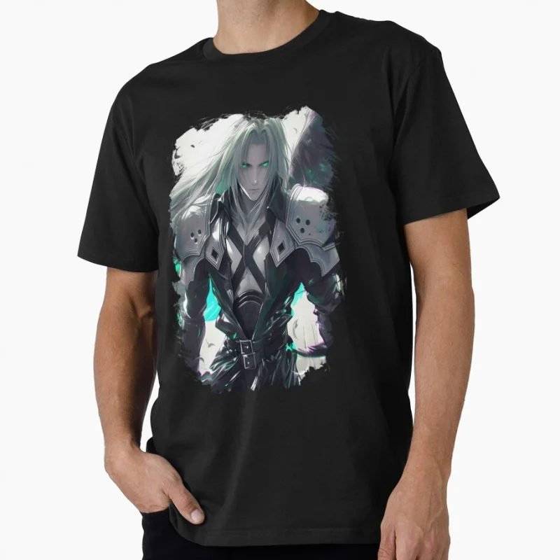 

sephiroth 0513 Final Fantasy Gift T shirt for gamer 100% cotton O-Neck Short Sleeve Graphic Clothes All size tops S-6XL