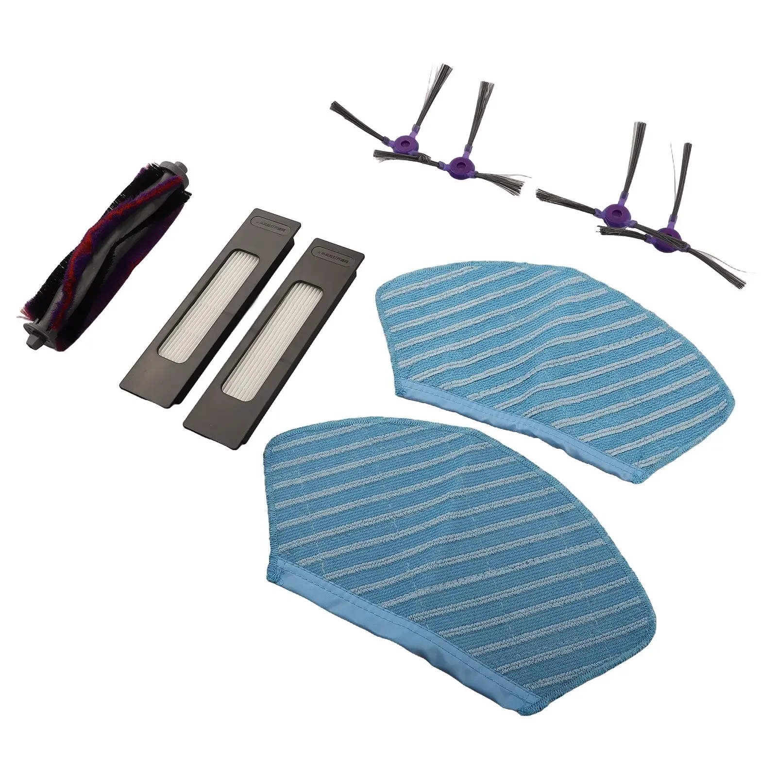 1 مجموعة الأسطوانة الجانب فرشاة الخرق مرشحات عدة ل ميديا M71CN M7/i10 مكنسة كهربائية قطع غيار استبدال الملحقات