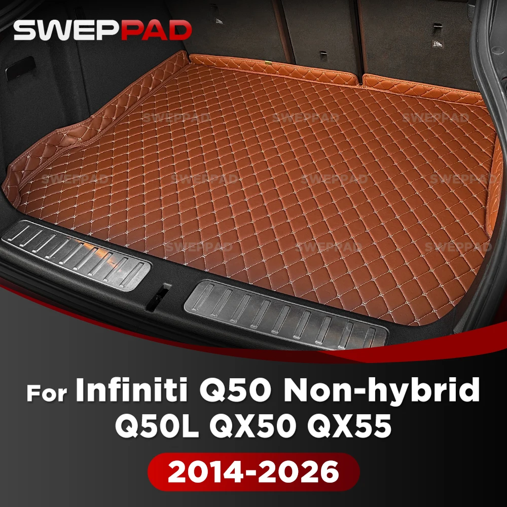لإنفينيتي Q50 غير الهجين Q50L QX50 QX55 2014-2026 مخصص سيارة فرش داخلي للسيارات والشاحنات وسادة واقية البضائع بطانة اكسسوارات السيارات الداخلية #1