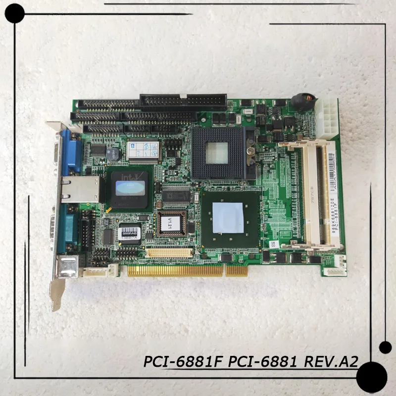 PCI-6881F PCI-6881 REV.A2 Original Disassembly Machine For Advantech Industrial Control Motherboard Before Shipment Perfect Test