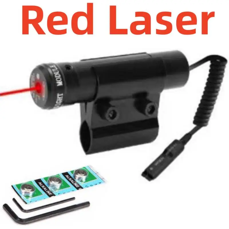 Red Dot Scope Laser Sight Laser Pointer With Rechargeable Battery 20mm Picatinny Rail Laser Scope Sight