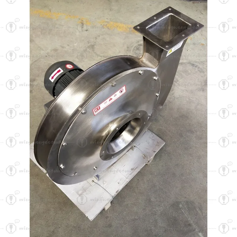 9-19 Extended Shaft Centrifugal Fan, High Temp Boiler Induced Draft Explosion-proof High Pressure Blower