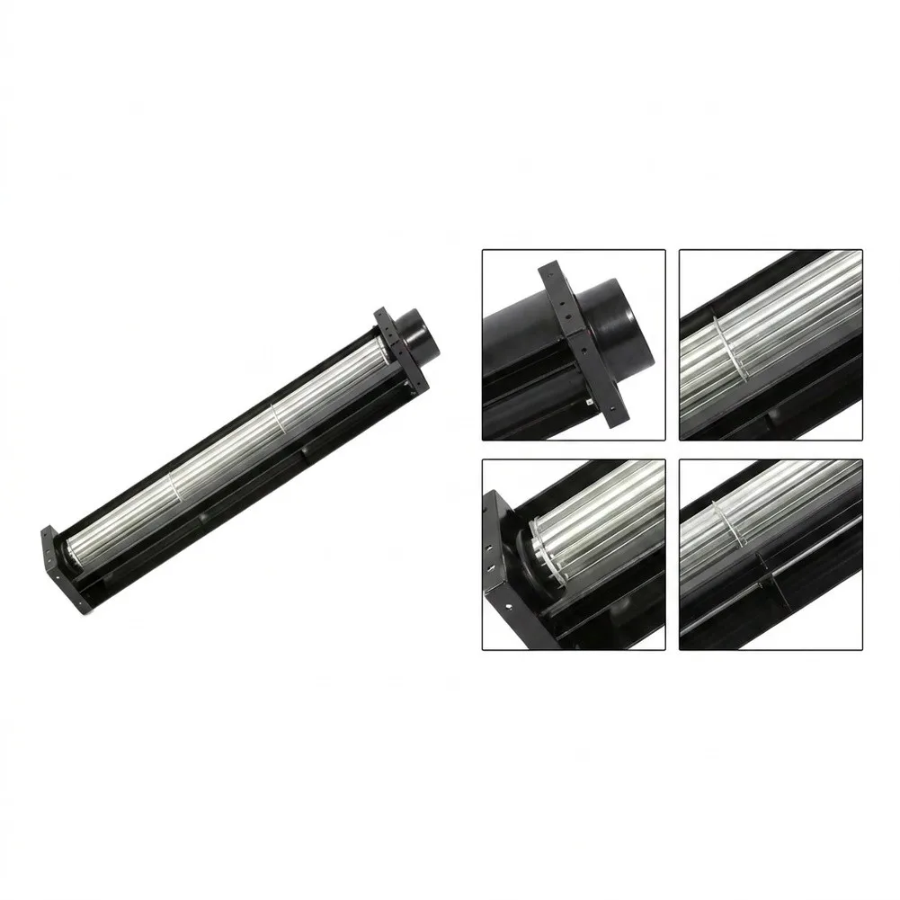 30mm For Cross Flow Fan Aluminum Alloy Vibration Damping Low Noise Induced Draft Blower For HVAC Electronics Cooling System Easy