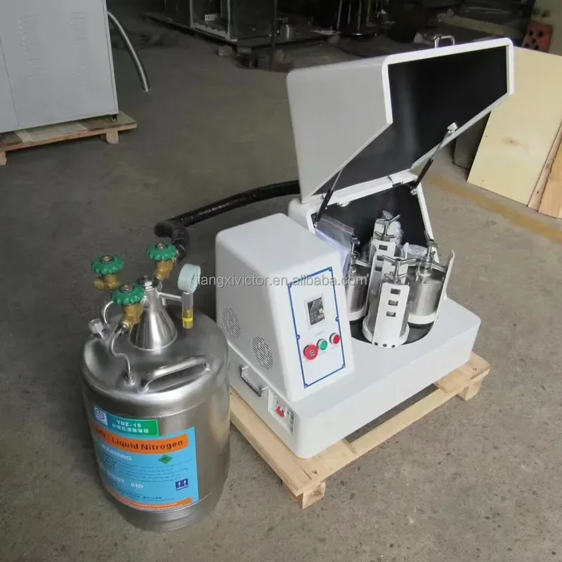 i Low Temperature Lab Liquid Nitrogen Planetary Ball Mill for Nano Particle Making