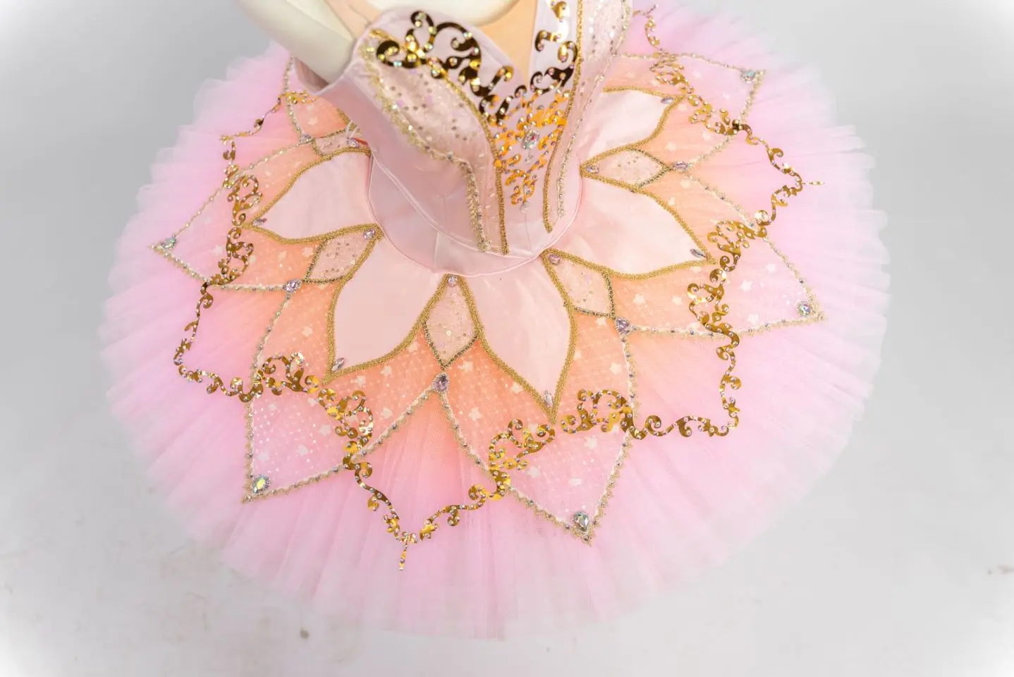 Ballet Professionele Tutu Roze Kinder Fee Pop Slapende Schoonheid Volwassen Bloem Fee Variaties Prestatie Jurk Custom