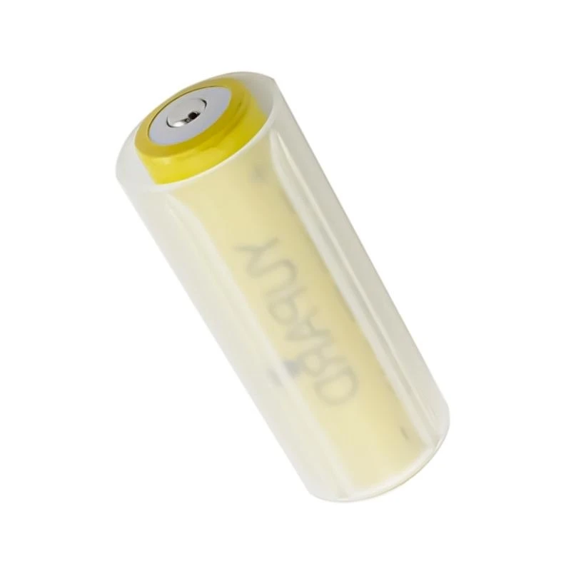 090F 18650 แขนเสื้อแบตเตอรี่สำหรับ 26650 หลอดแปลงไฟฉาย ตัวแปลง ABS Case Case Battery Case