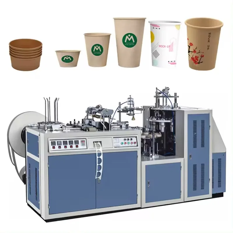 Disposable Paper Cup Making Machine High Speed Coffee Tea Cups Paper Making Machine Production Factory Price