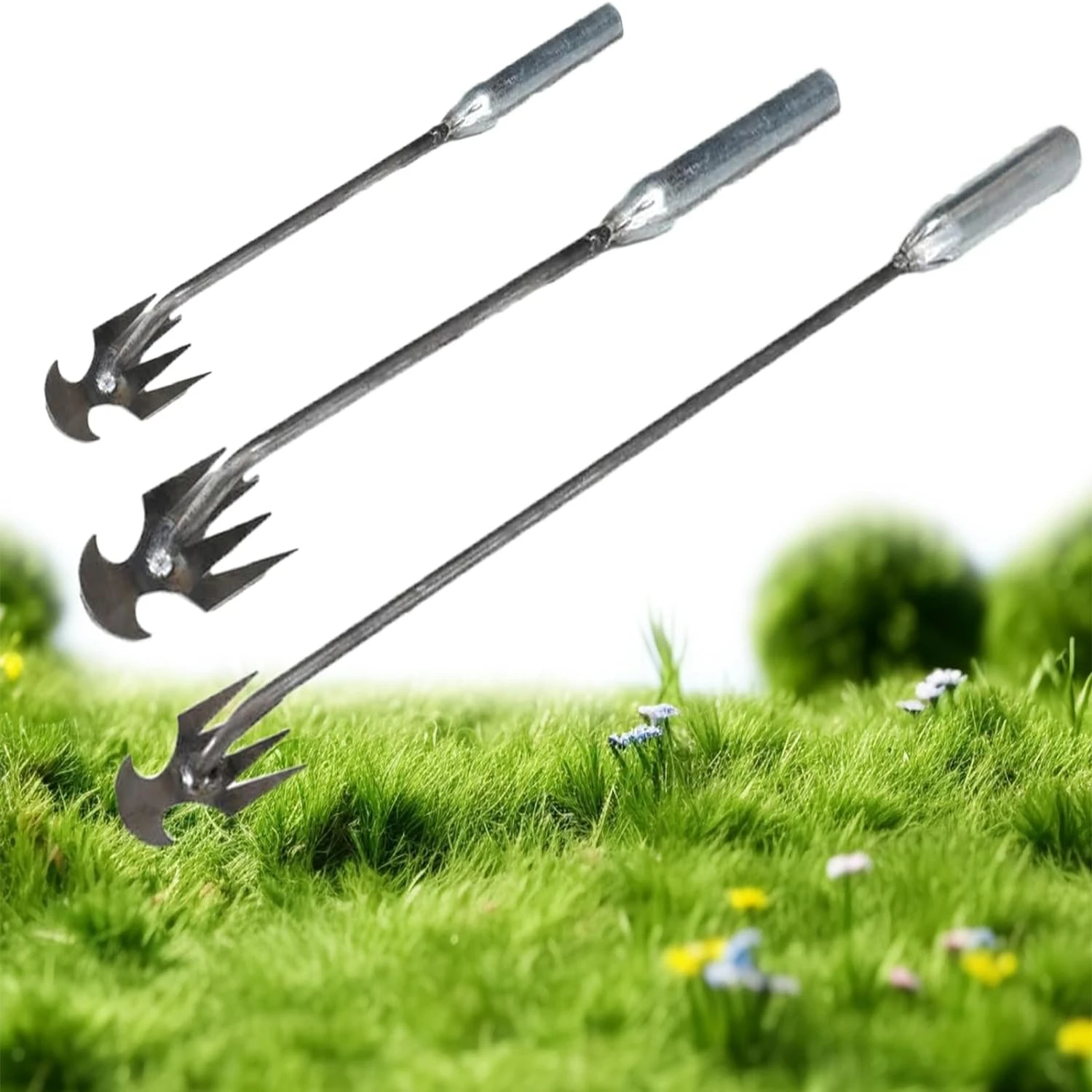 Durable Dirtnow Greenow Multifunctional Hand Weeder Tools - Gardening Uprooting Artifact