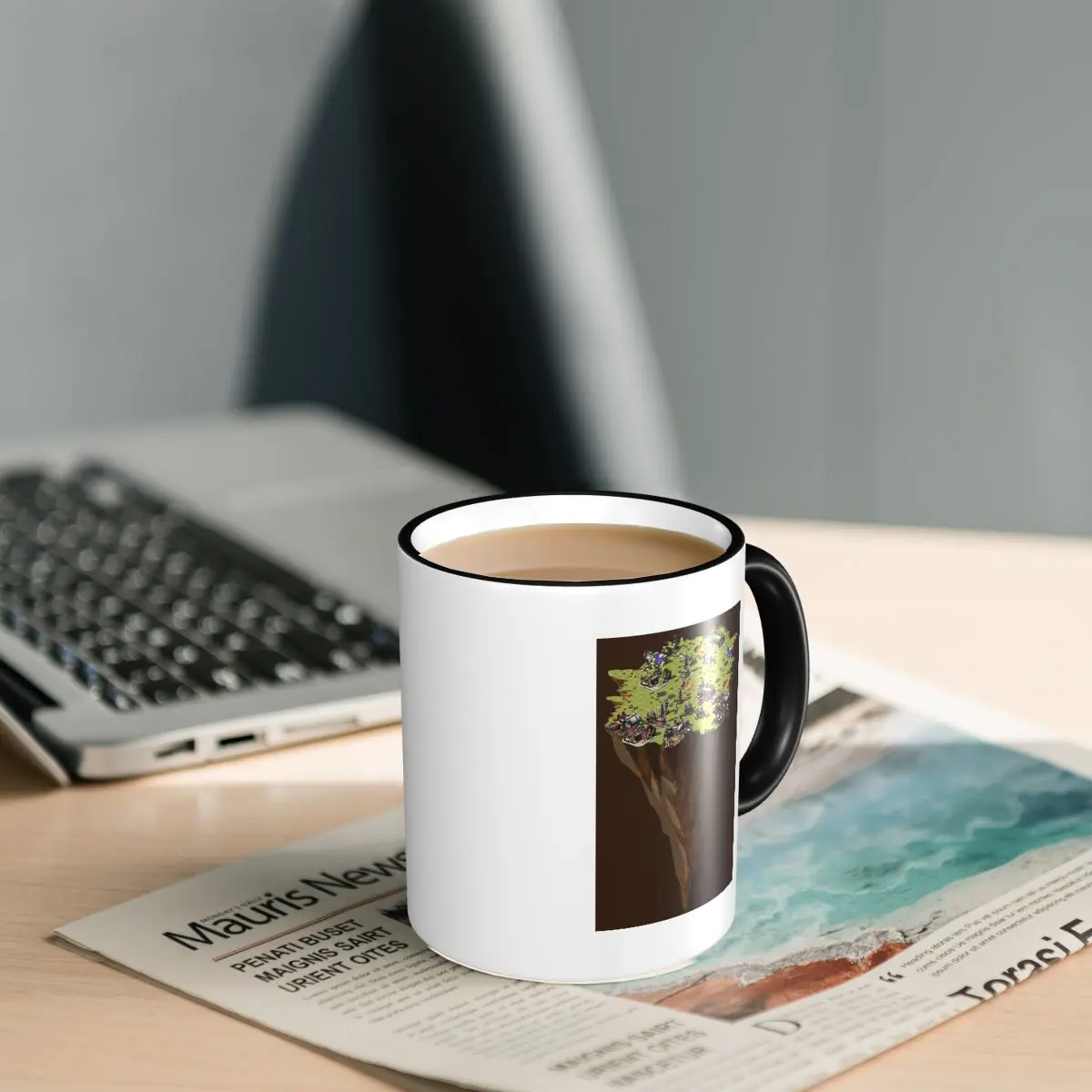 Red Alert Bases Mug Funny Ceramic Coffee Cups Tea Mugs Milk Cup Drinkware Gifts for Woman Man
