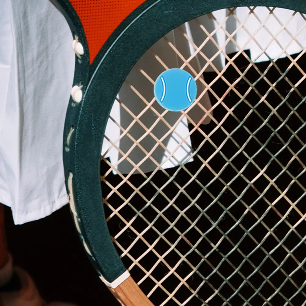 

8Pcs Decorative Tennis Dampener Silicone Racket Vibration Dampener Quick Install Shock Absorber for All Tennis Racquets