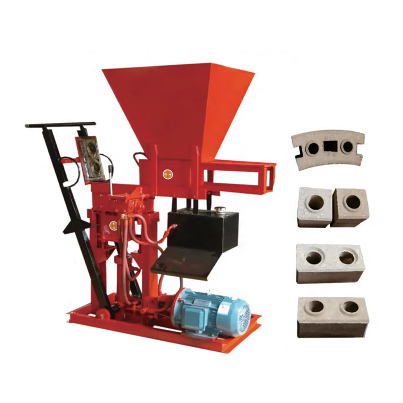 China Factory Manual Interlocking BrickMaking Machine High Quality Portable Manual Soil Cement Block Press Brick Forming Machine