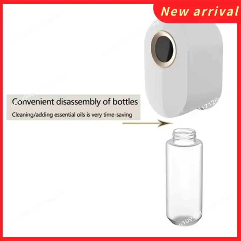 N89R رذاذ عطري للزيوت العطرية للمكتب والمنزل، موزع عطري محمول للتحكم بالبلوتوث (أسود) بمقبس الاتحاد الأوروبي