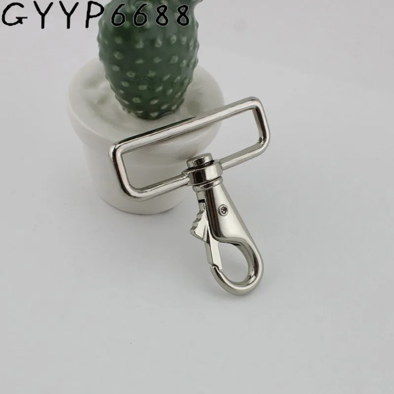 

10-50pcs 51mm lacquer trigger snap hook swivel clasp hooks for DIY leather goods metal parts Package hardware accessories