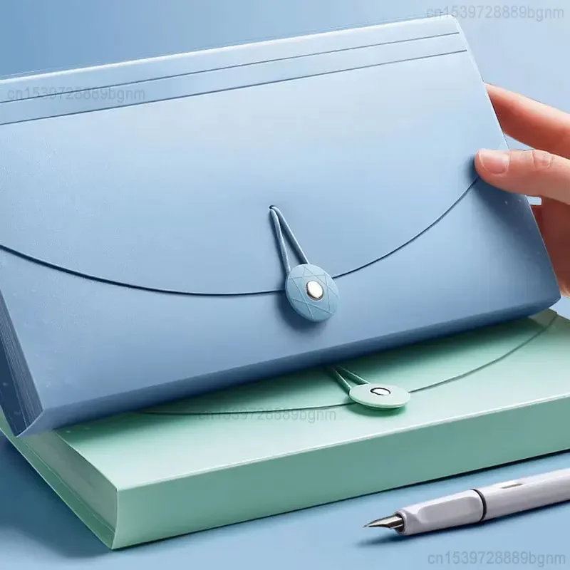 대용량 13포켓 레이어 확장형 지갑 파일 폴더 서류 청구서 영수증 보관 가방 사무실 정리 케이스