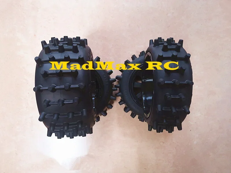 MADMAX New Wear Grip Wheel Assembly for 1/5 LOSI 5IVE-B LOSI 5B LOSI DBXL-E