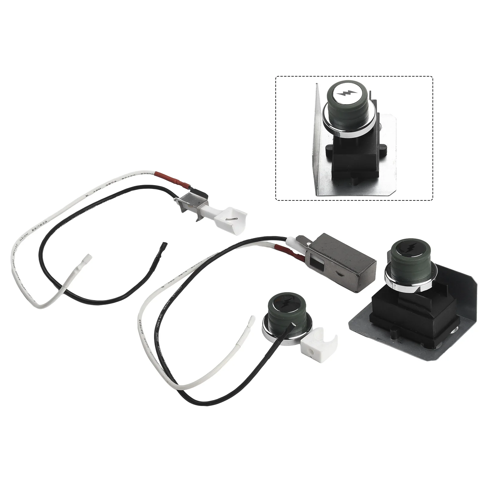 New Outdoor Cooking Practical Grill Replacement Parts Ignitor Kit Reliable Replacement For Weber 67726 1819-51