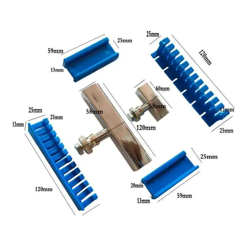 

Съемник вмятин для авторемонта, молоток для вмятин с крючком, инструменты для съемника вмятин, комплект для ремонта вмятин на кузове автомобиля, синие язычки съемника