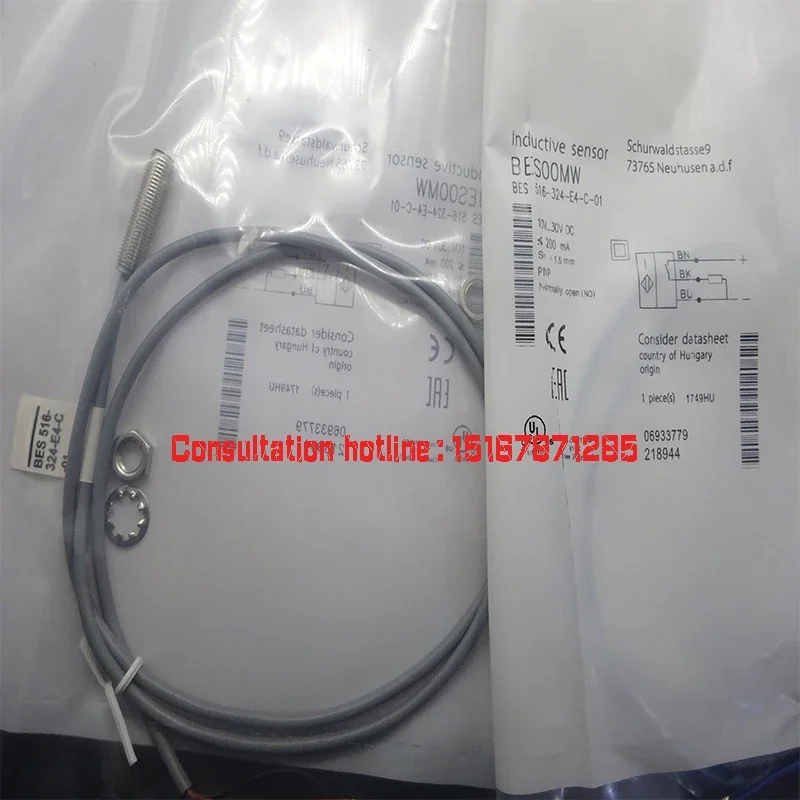 

Proximity sensor BES 516-324-E4-C-S4-00,7 BES 516-324-E4-C-S4-00,5 BES 516-324-E4-C-S4-00,2 Premium products One year warranty