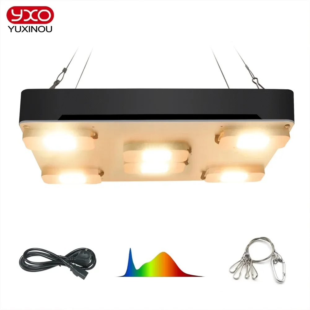 600W 1000W Sam-ng Quantum YXO LED 성장 빛 LM283B + 온실 실내 식물 묘목 성장 꽃에 대 한 전체 스펙트럼 식물 램프