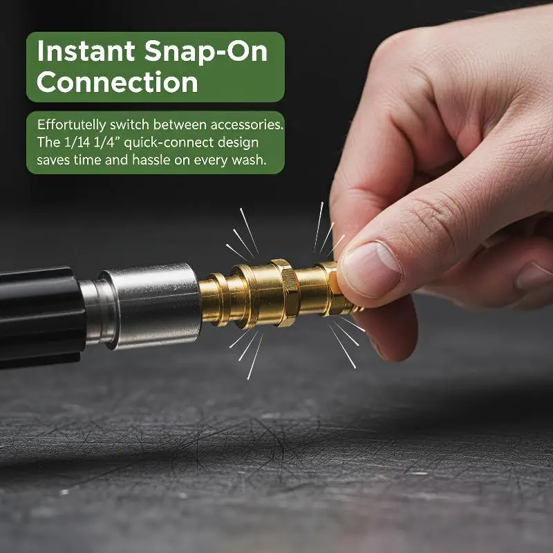 M14 X 1.5 Quick Connector Male Female Kit Heavy Duty Anti-Rust Leak Free for Industrial Pneumatic Pressure Pipeline Use
