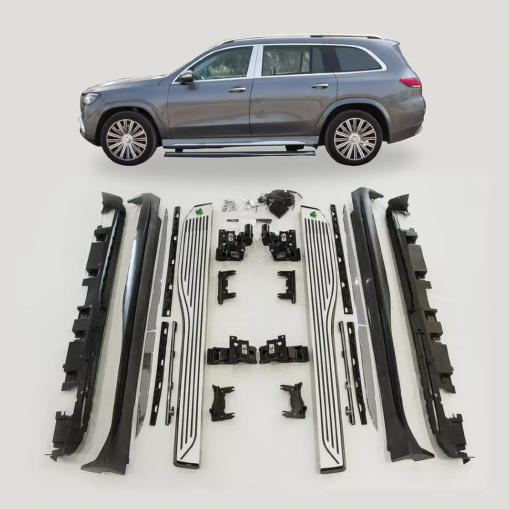 Vstar GLS Upgrade to Maybac Electric Pedal Side Steps for Benz 450 480 600 High Quality Running Board