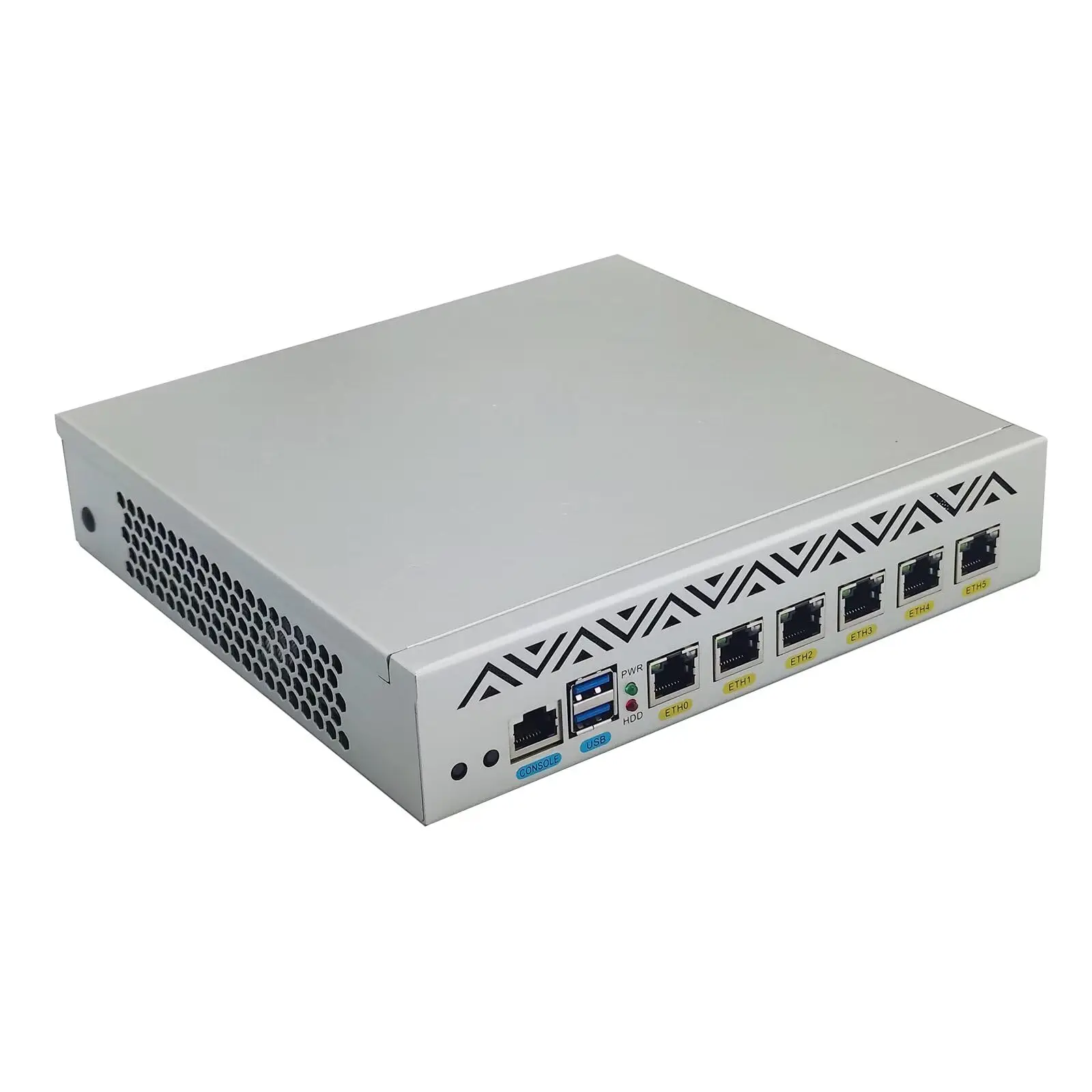 MNBOXCONET 1U Aparato firewall de 9 pulgadas con montaje en rack I5 1135G7, hardware para PC enrutador, AES-NI, 6 x 2,5 GbE I-225V LAN, OPNsense