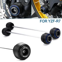 Para Yamaha R7 YZF r7 YZFR7 YZF-R7 2021-2025 accesorios motocicleta rueda delantera trasera horquilla eje Protector contra choques anticolisión