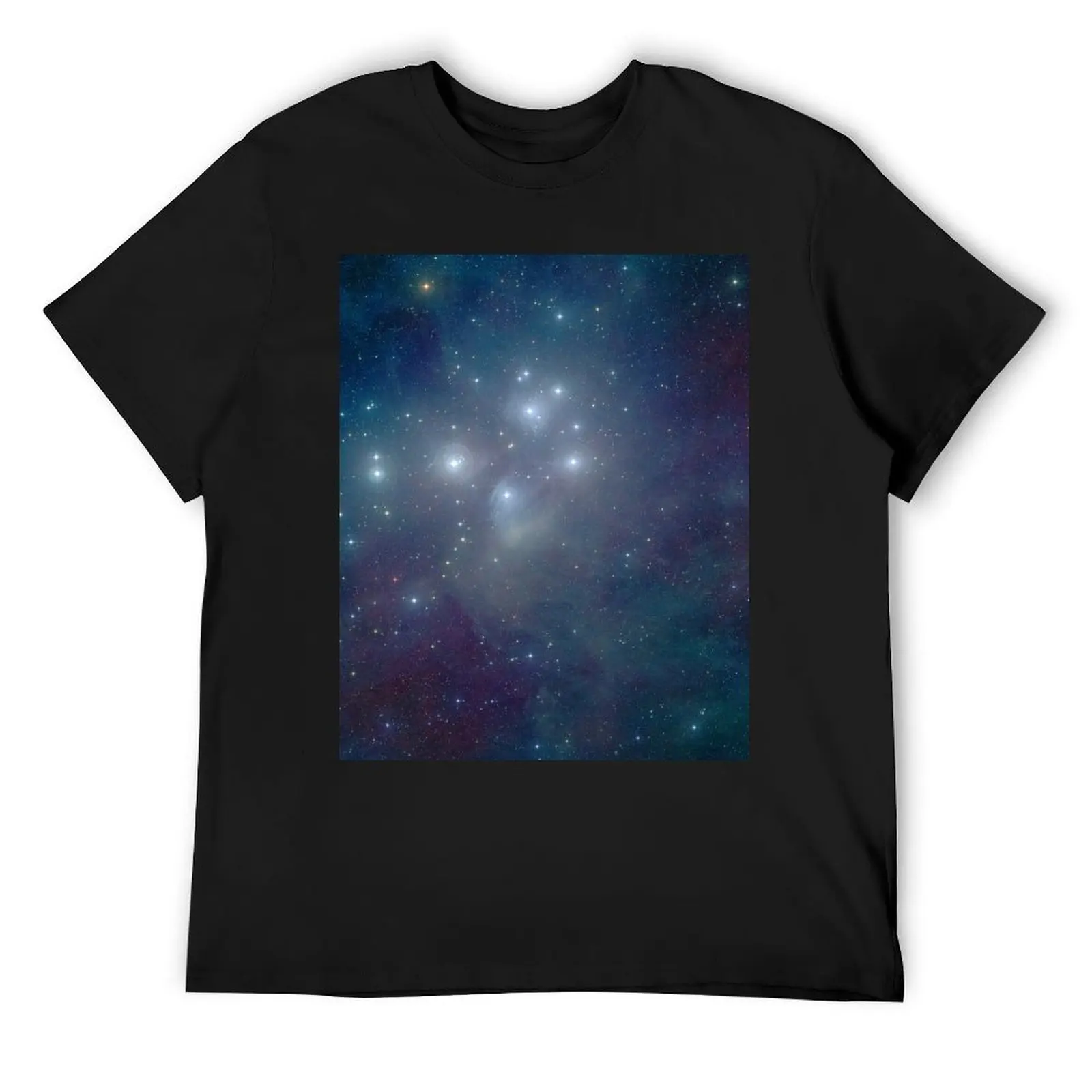 Star cluster Pleiades (M45) in the constellation of Taurus T-Shirt vintage anime shirt anime figures mens clothing