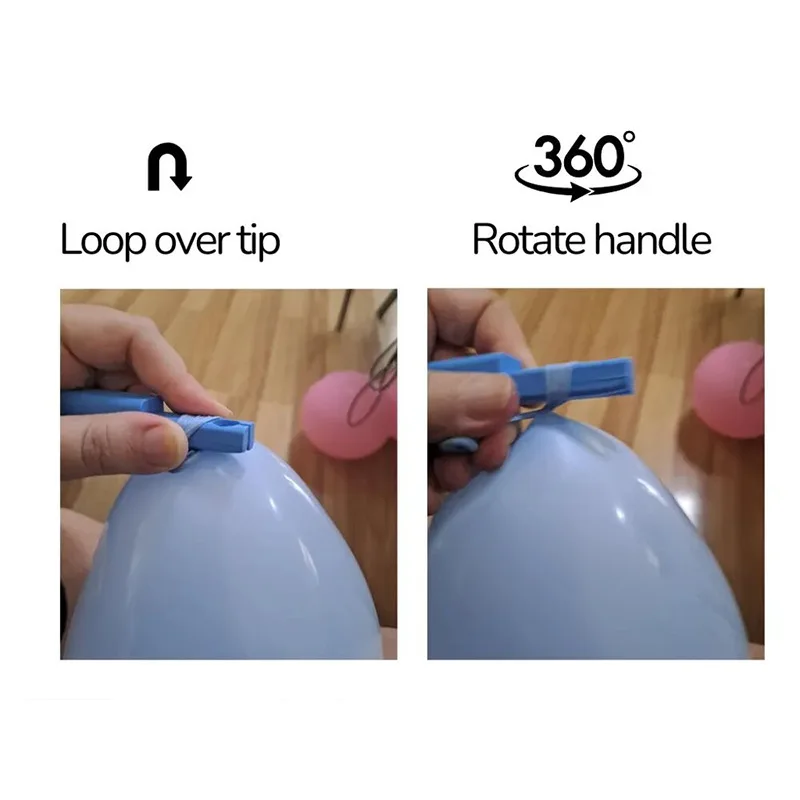 أداة ربط بالونات الحفلات من BALLOON KNOTTER، ملحق بالون إبداعي لسهولة العقد والديكورات #4