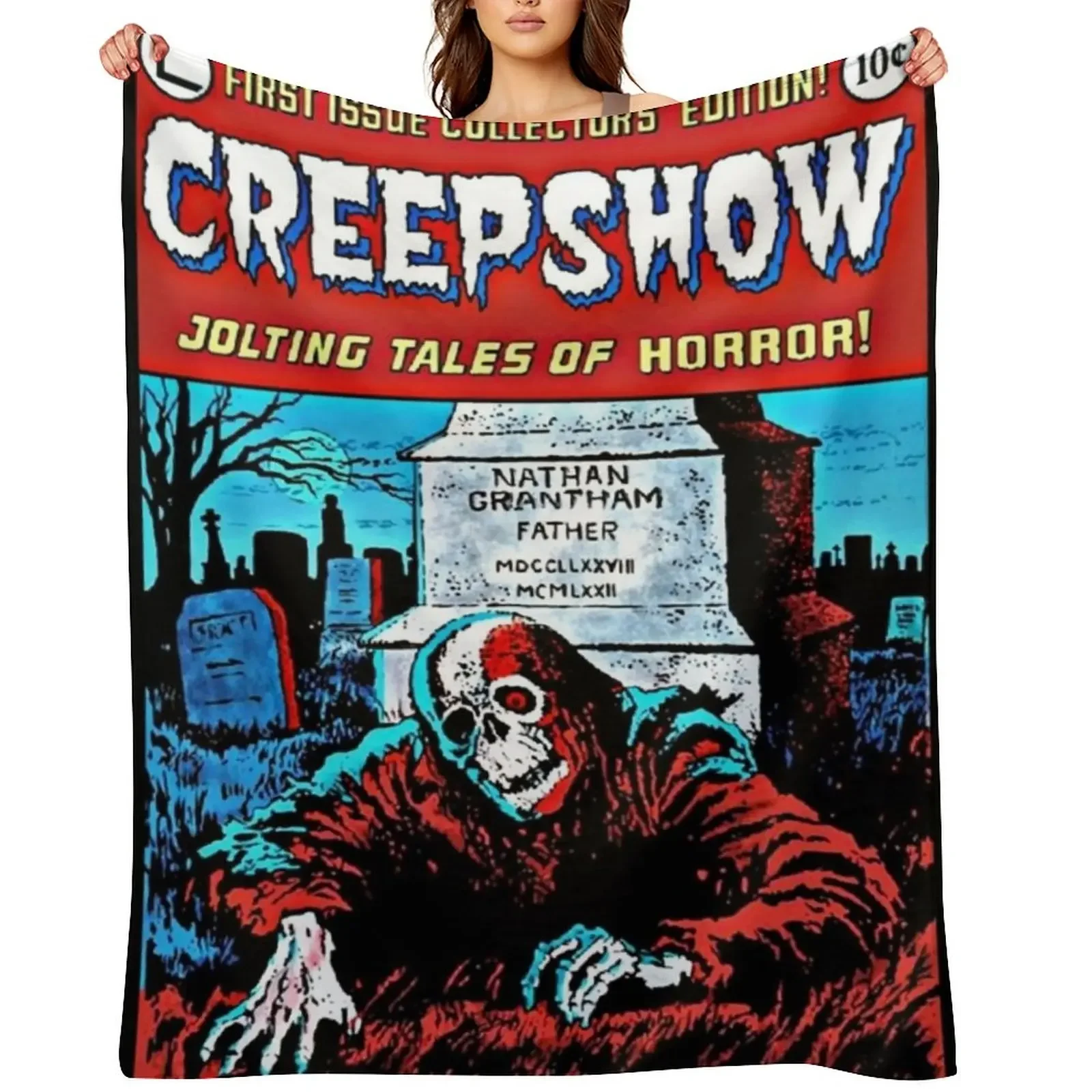 

Creepshow Grave Throw Blanket blankets ands Soft Big Thermals For Travel blankets and throws Blankets