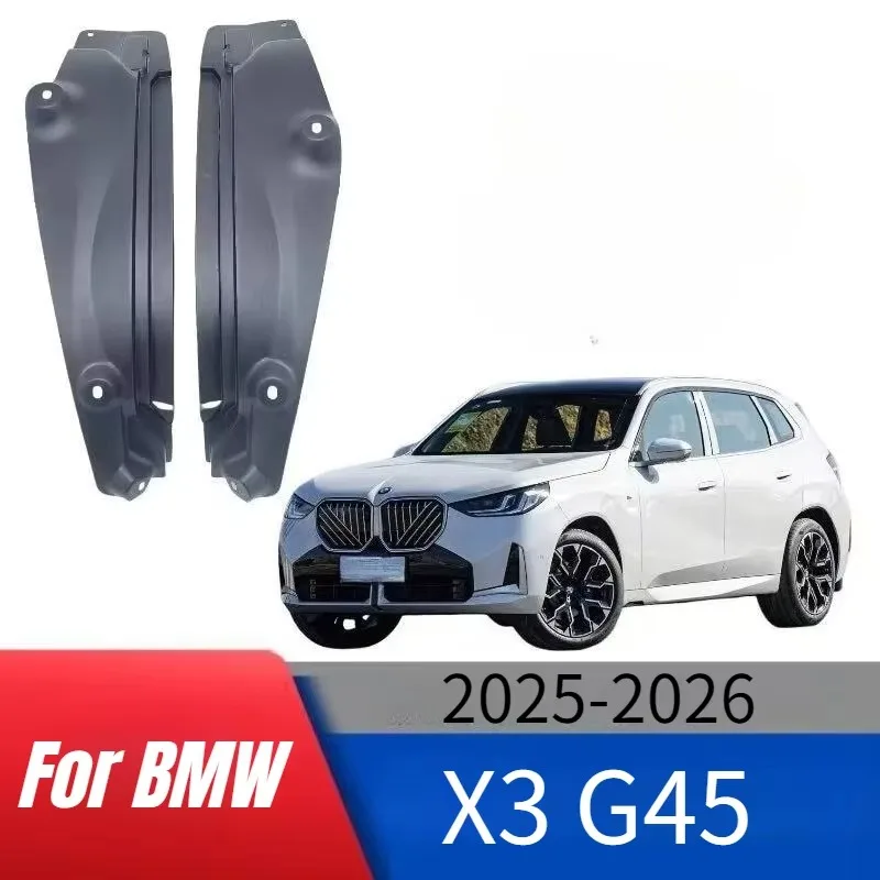 For BMW X3 G45 2025-2026 ABS Black Car Rear Wheel Liner Mud Guard Inner Anti Splash Fender Trim Exterior Car Accessories