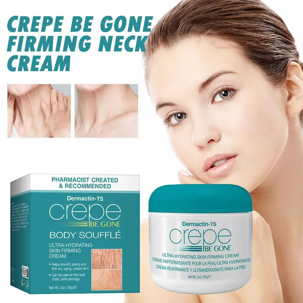 Crepe Firming Neck Cream Remove Neckline Cream Anti-Wrinkle Nourishing Anti-Aging Skin Care Crepe Be Gone Firming Neck Cream