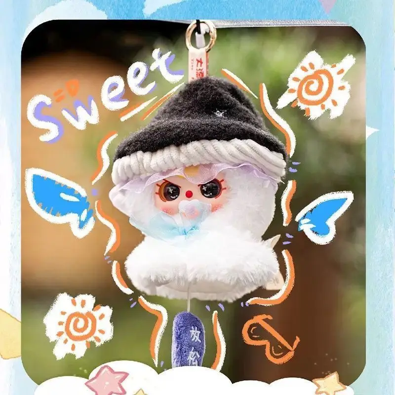 

New Genuine Baby Three Dolls Blind Box Sunny Doll Series Vinyl Plush Mystery Box Pendant Toys Anime Figurines Cute Handbag Decor