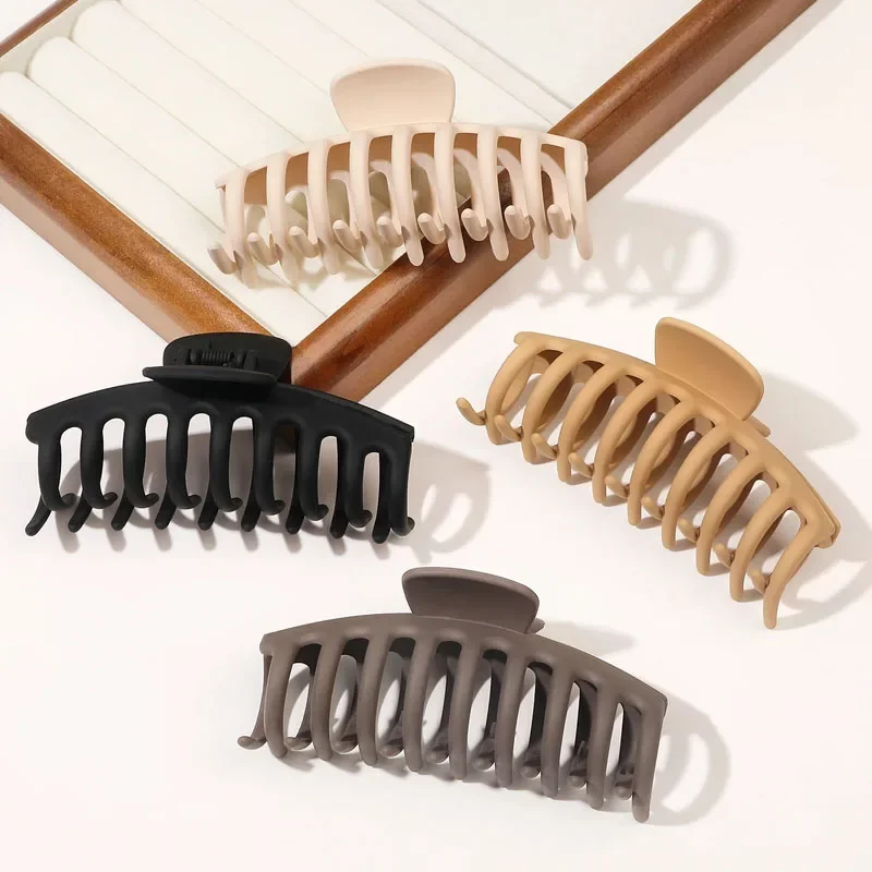 1/4 Stück Haarklammern, 10,2 cm, rutschfest, große Krabben-Haarnadeln für Frauen, dünnes Haar-Accessoire, Haarspange, Mädchen-Haar-Accessoires, Geschenke