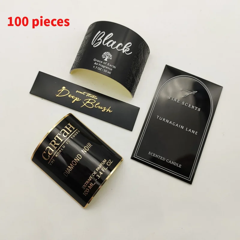 

10 0.Zhang. custom. high quality custom design luxury cosmetics name plate sticker self adhesive packaging label fragr