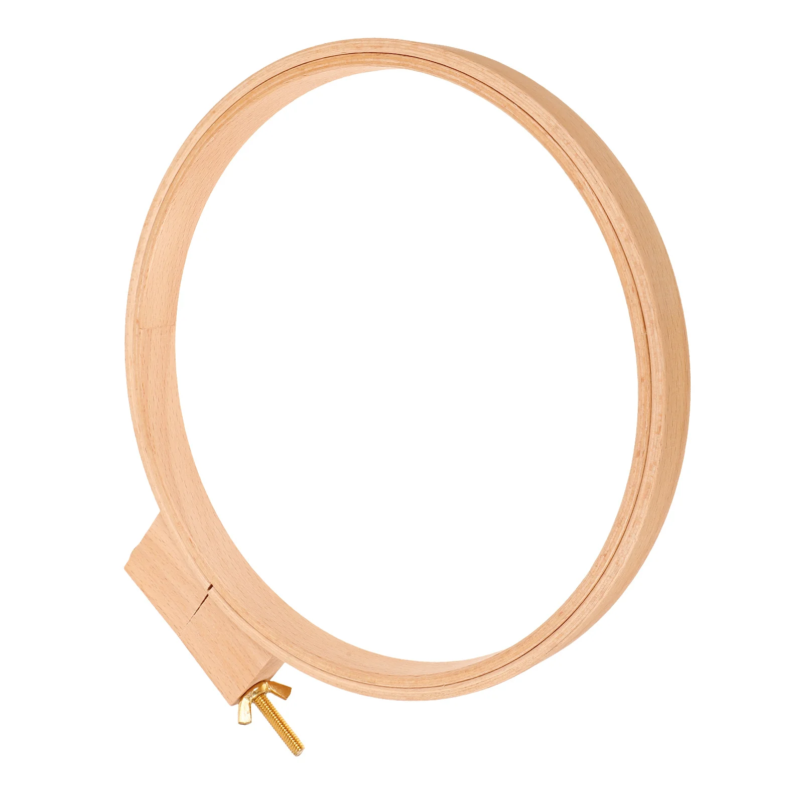 

Embroidery Hoop 1Pc 2cm Thick Wood Round Hoops for Embroidery Sewing Rings DIY Craft Gifts Stable Display Frame