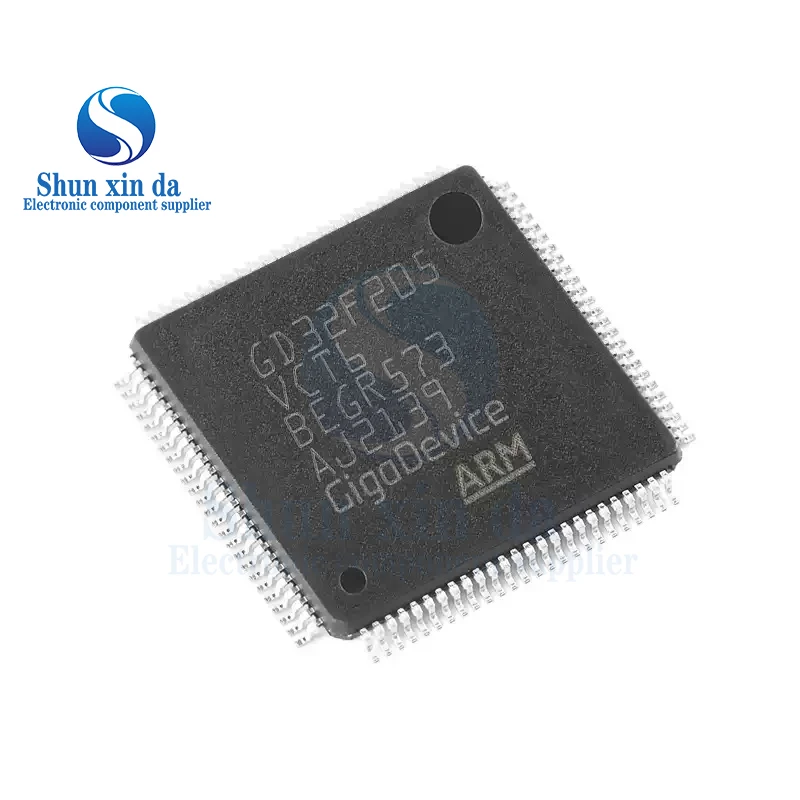 Новый оригинальный GD32F205VCT6 LQFP-100 32-битный микроконтроллер MCU IC контроллер